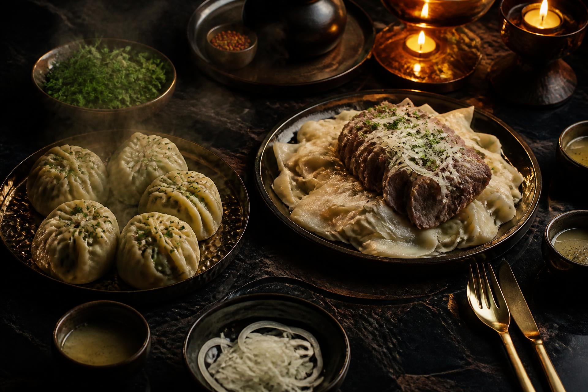Luxury Kyrgyz cuisine