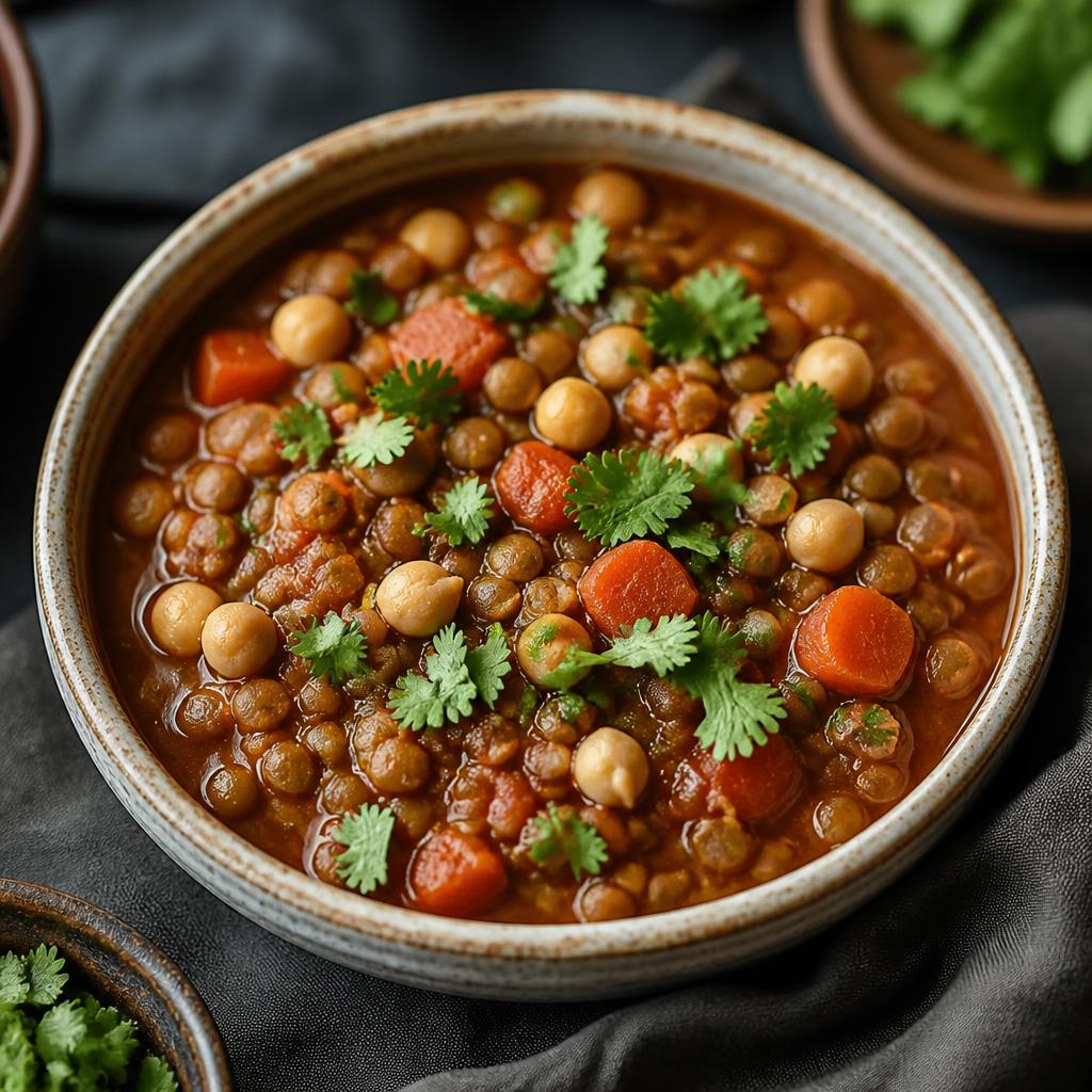 Lentil & Chickpea Stew