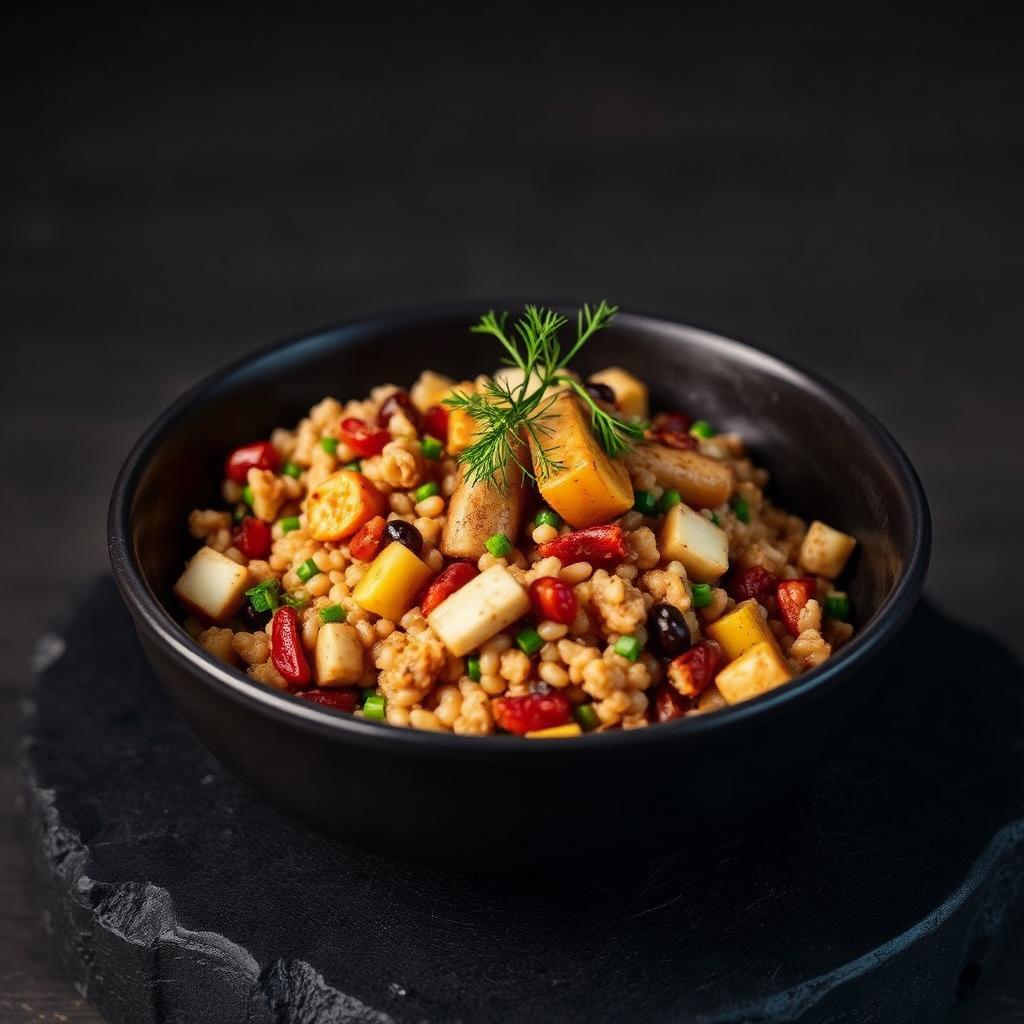 Buckwheat Roasted Veg Salad