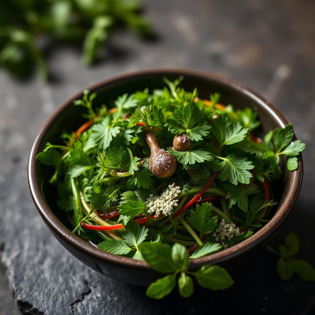 Fresh Herb Salad