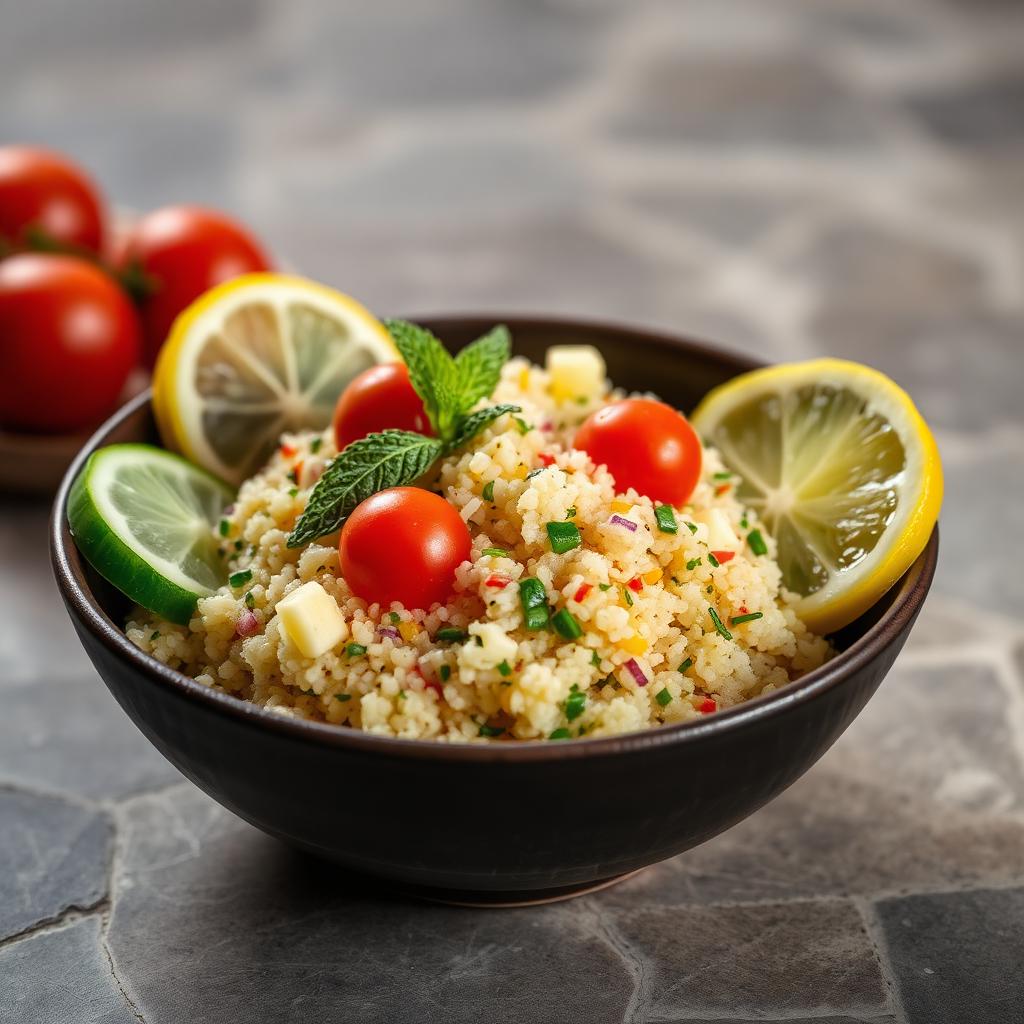 Tricolour Quinoa Salad