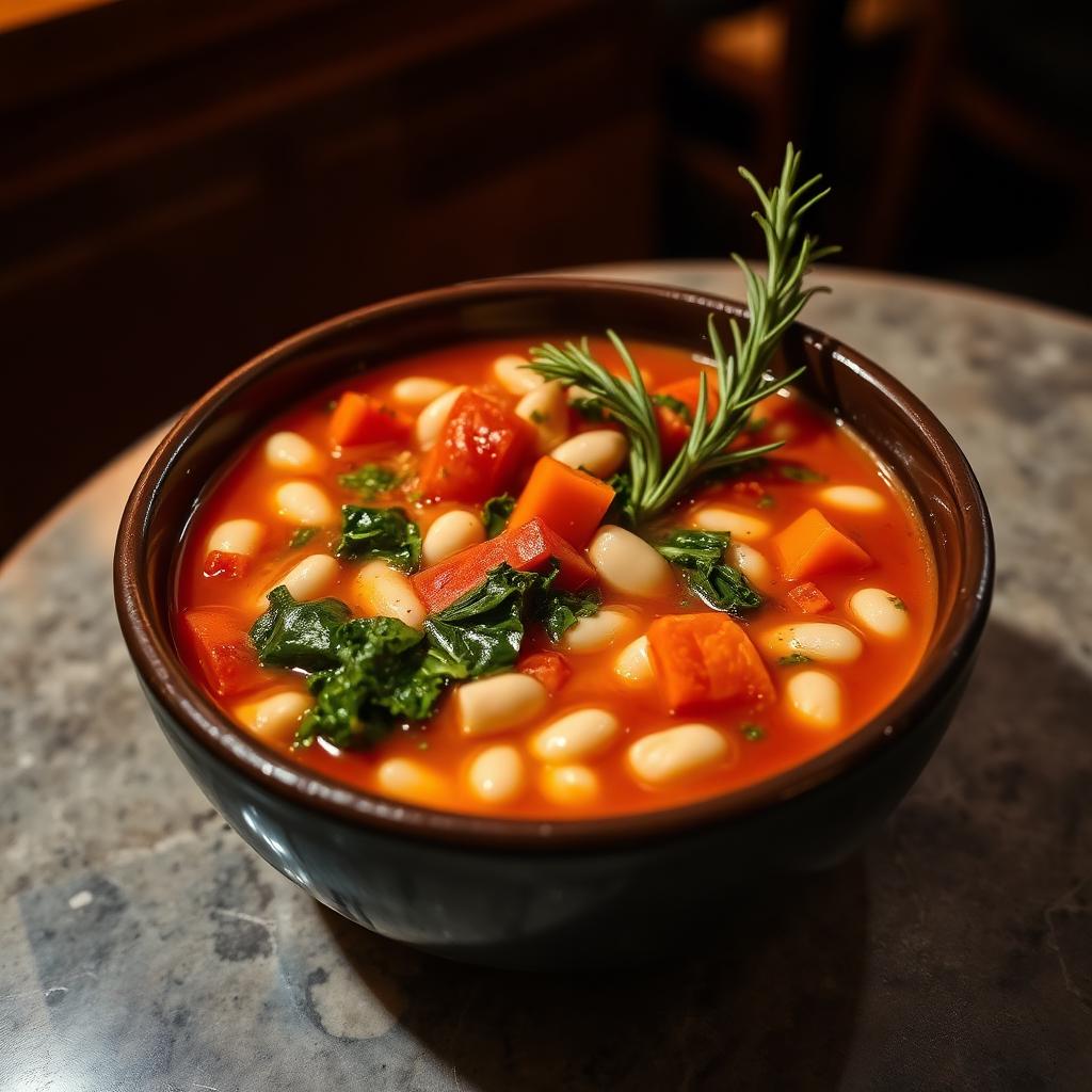 White Bean & Kale Soup