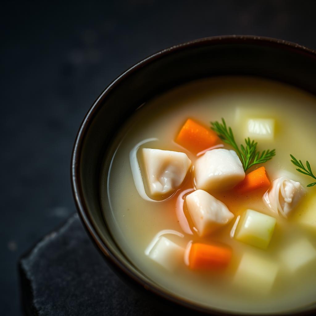 White Fish & Fennel Soup